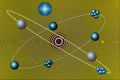 617045 Diffusing Orbits A4 Photo Print