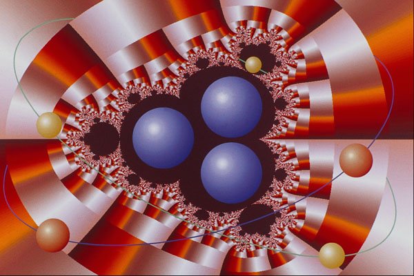 617049 Three Heavy Nuclei A4 Photo Print