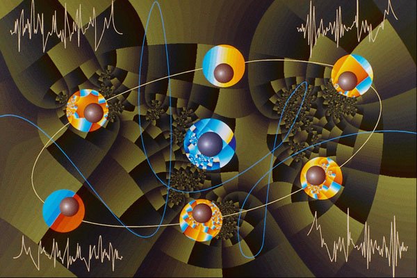 617068 Oscillations A4 Photo Print