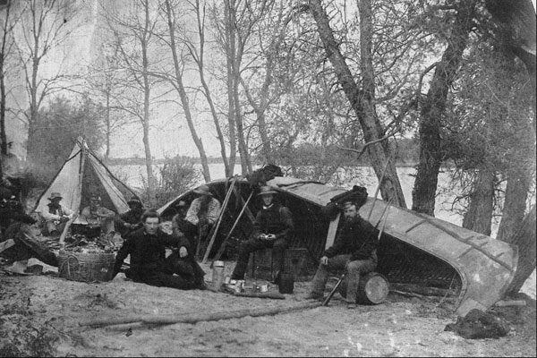 619000 Red River, Hind Expedition, 1857 58, Photo H.L. Himo C 4572 A4 Photo Print