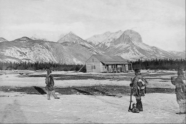619026 Trading Post, Jasper House, 1872, Photo C. Horetzky PA 9173 A4 Photo Print