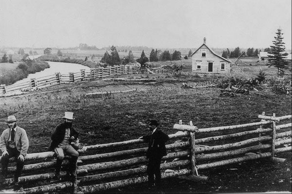 619037 View On Barnaby River, New Brunswick, 1870 75, PA 22119 A4 Photo Print