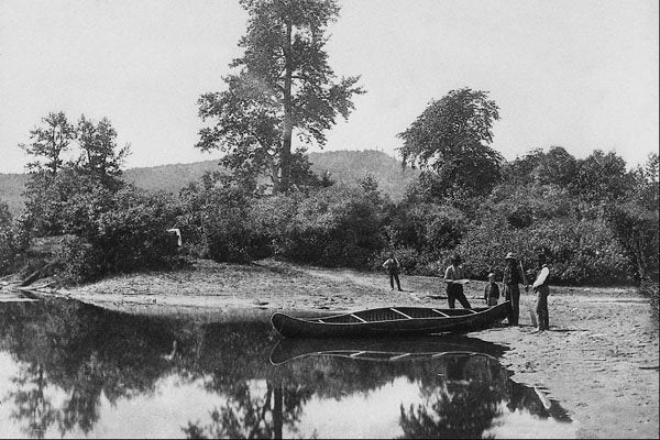 619077 Restigouche River, 1872 75, Photo A. Henderson PA 149758 A4 Photo Print
