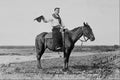 619096 Tom Threepersons, Bronco Buster, Photo J.E. Swonson PA 29933 A4 Photo Print