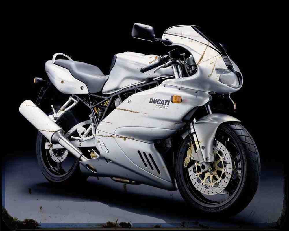 620 Sport 01 A4 Photo Print Motorbike Vintage Aged