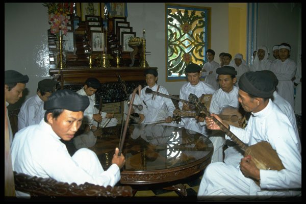 621018 Cao Dai Cathedral, Tay Ninh A4 Photo Print