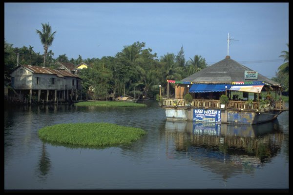 621062 Floating Restaurant, Hoi An A4 Photo Print