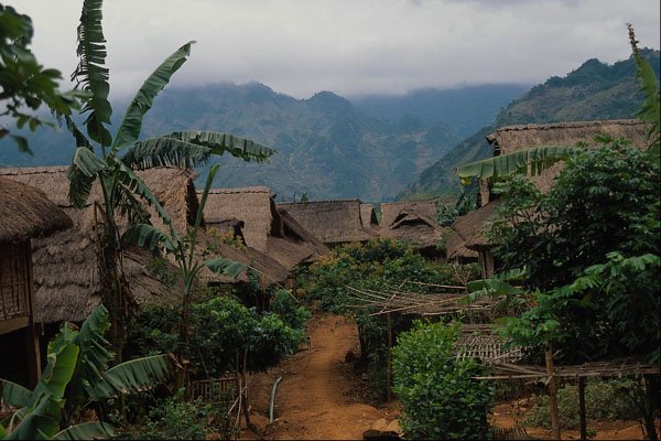 621082 Muong Village, Mai Chau A4 Photo Print