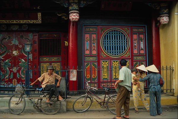 621089 Chinese Pagoda, Hoi An A4 Photo Print