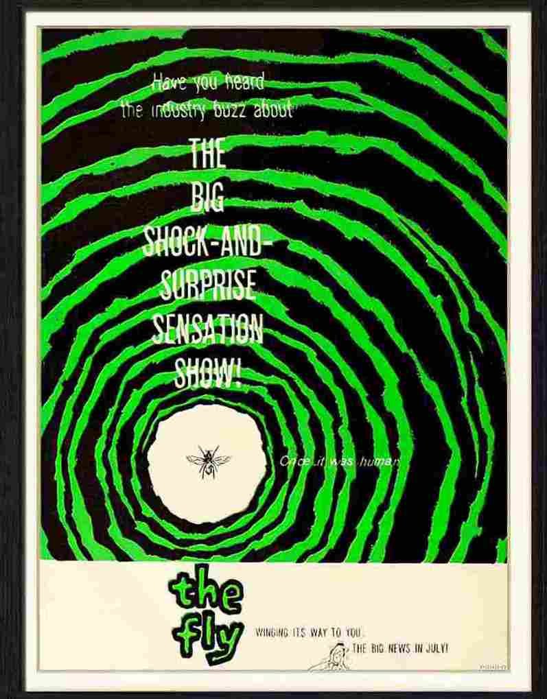 622 03 the fly Advert A4 Photo Print