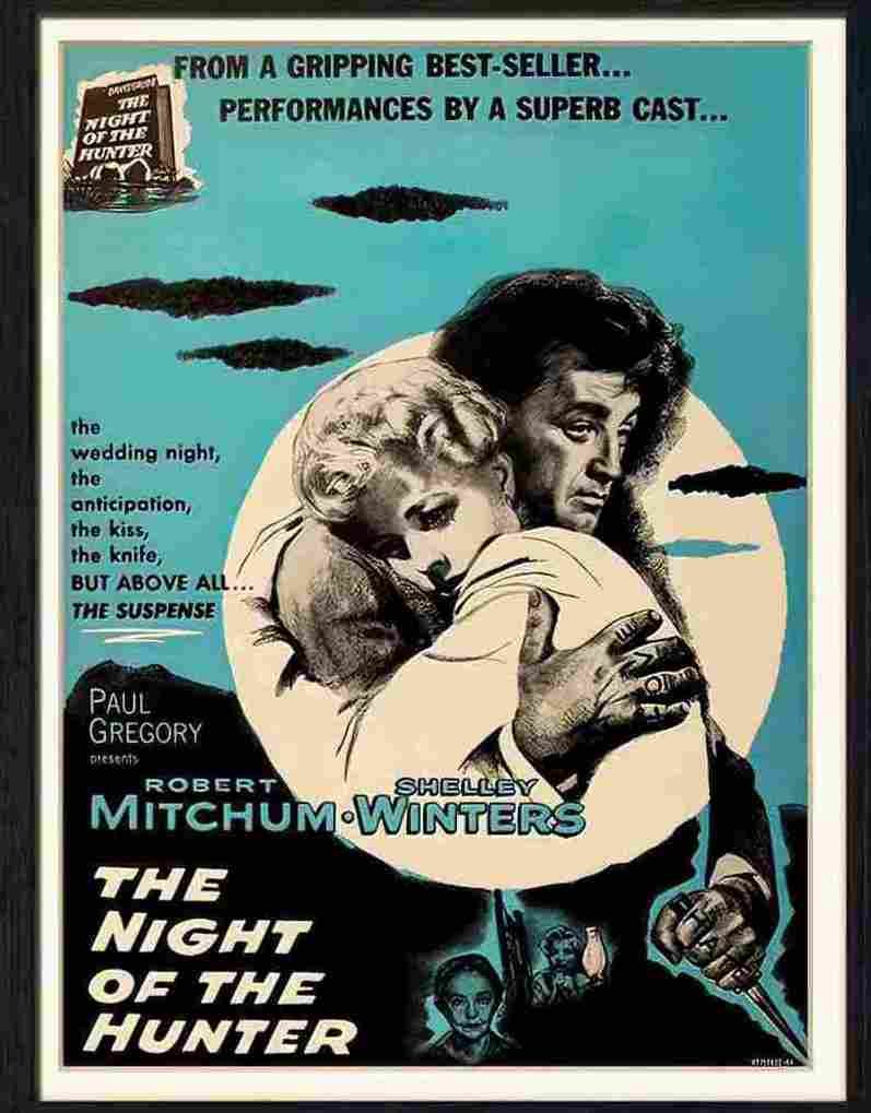 622 04 night of the hunter Advert A4 Photo Print