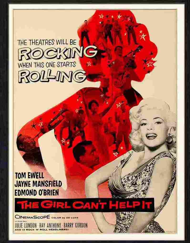 622 05 girl cant help it poster Advert A4 Photo Print