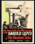 622 07 harold lloyd for heavens sake poster Advert A4 Photo Print