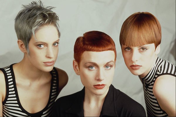 622008 Trio With Short Dramatic Styles A4 Photo Print