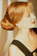 622022 Blonde Bun A4 Photo Print