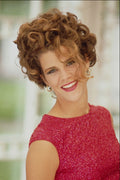 622025 Ash Blonde With Roller Curls A4 Photo Print