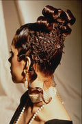 622065 Fancy Up do, Rear View A4 Photo Print