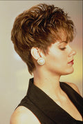 622067 Chic Profile Of A Blonde With Short, Styled Layers A4 Photo Print