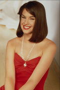 622073 Brunette With Long Bob A4 Photo Print