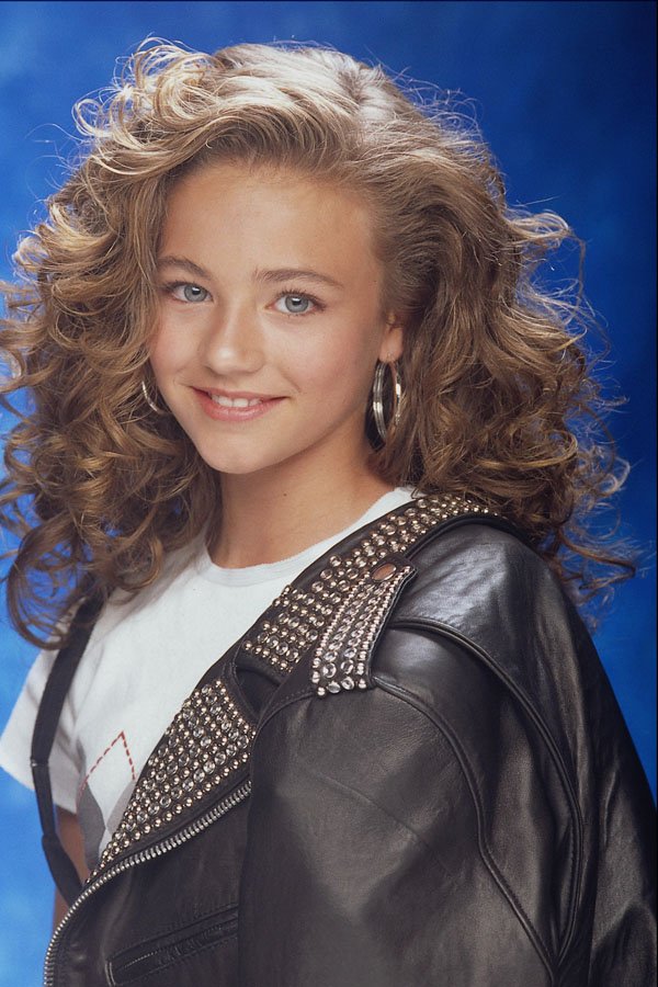 622095 Blonde With Leather Jacket A4 Photo Print