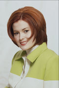 622099 Redhead With Long Layers A4 Photo Print