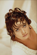 623041 Curly Bangs A4 Photo Print
