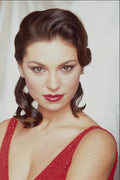 623045 Brunette With Sweptback Style A4 Photo Print