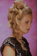 623068 Blonde With Up do A4 Photo Print