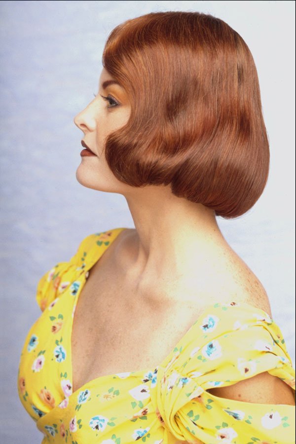 623084 Redhead With Wavy Bob A4 Photo Print