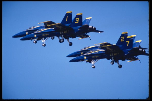 624002 US Navy Blue Angels A4 Photo Print
