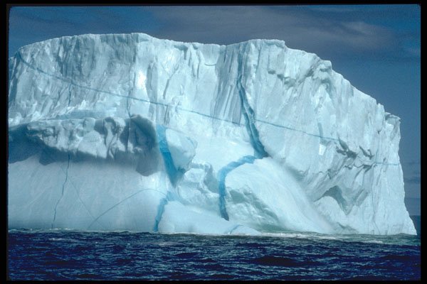624016 Icebergs Near Newfoundland A4 Photo Print