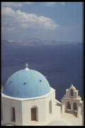624020 Oia Santorini, Greece A4 Photo Print