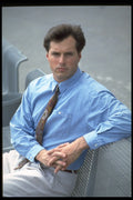 624030 Man On Bench A4 Photo Print