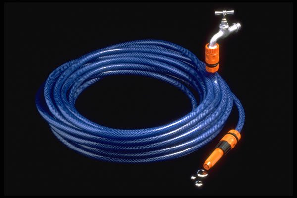 624053 Balanced Garden Hose A4 Photo Print