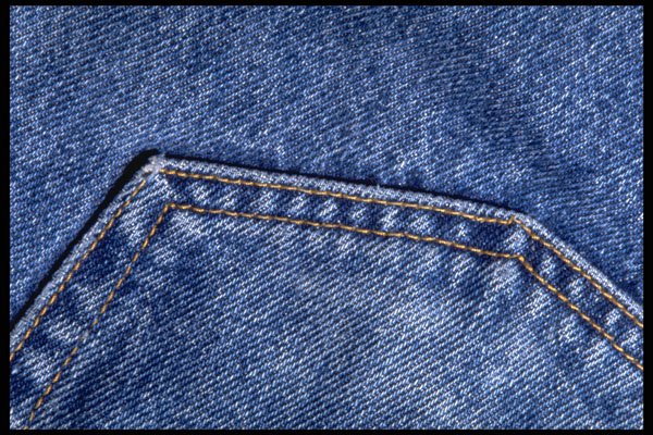 624060 Denim Pocket A4 Photo Print