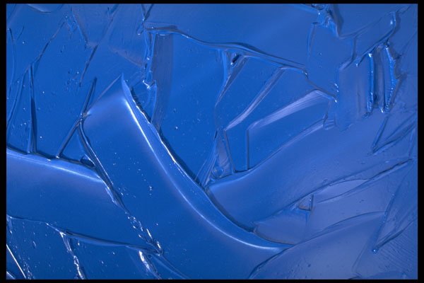 624062 Cerulean Paint Texture A4 Photo Print