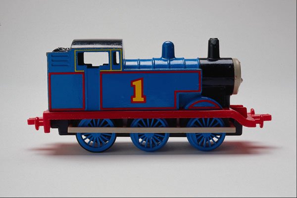 624077 Blue Train Engine A4 Photo Print