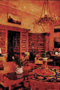 625002 Library, Harewood House Near Leeds, Yorkshire A4 Limited Edition Watercolour Print