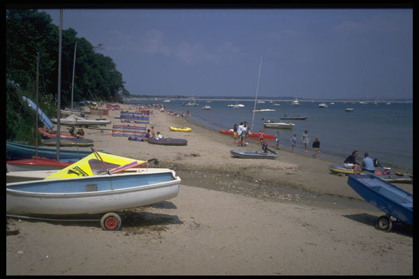 625009 Beach, Studland, Dorset A4 Photo Print