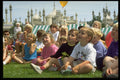 625021 Children In Pavilion Gardens, Brighton A4 Photo Print