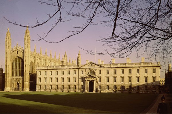 625029 King's College And Chapel, Cambridge A4 Photo Print