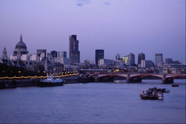 625038 St. Paul's From The Embankment, London A4 Photo Print