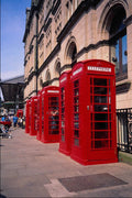 625046 Telephone Boxes, Preston, Lancashire A4 Photo Print