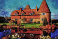 625054 Oast House, Kent A4 Limited Edition Watercolour Print