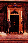 625056 10 Downing Street, London A4 Limited Edition Watercolour Print
