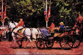 625061 Queen Of England, London A4 Limited Edition Watercolour Print