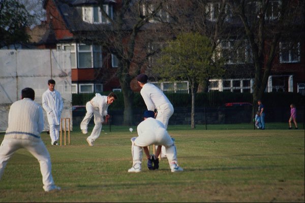 625066 Cricket, Central Park, Wallasey A4 Photo Print