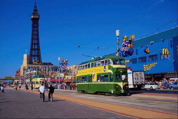 625069 North Shore, Blackpool, Lancashire A4 Photo Print
