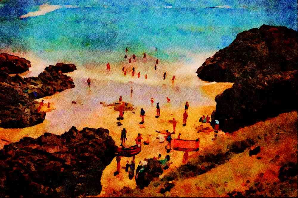 625072 Kynance Cove, On The Lizard, Cornwall A4 Limited Edition Watercolour Print