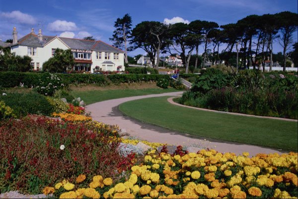 625074 Queen Mary Gardens, Falmouth, Cornwall A4 Photo Print